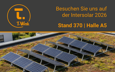 Intersolar 2026: T.Werk presents new PV mounting systems and “Let it bee”